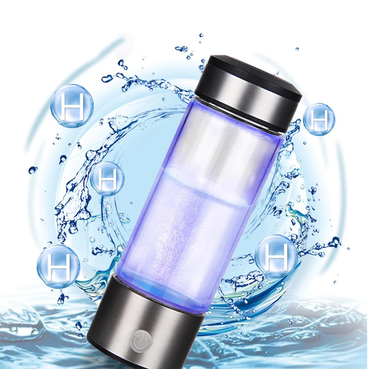 Hydrogen Water Bottle – HushVolta